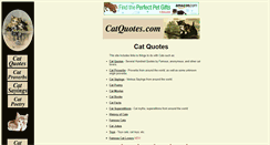Desktop Screenshot of catquotes.com